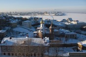 Вид на Канавинский мост из Кремля