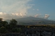 Вечерело. Вулкан Этна