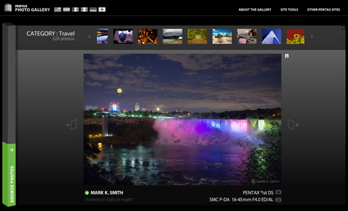 Pentax Photo Gallery (dot com)