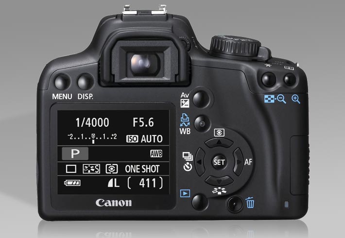   Canon EOS 1000D:         