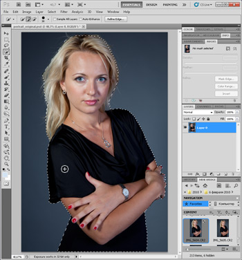 Retouching