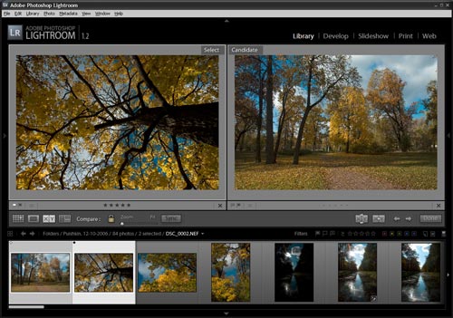   Lightroom 1.2